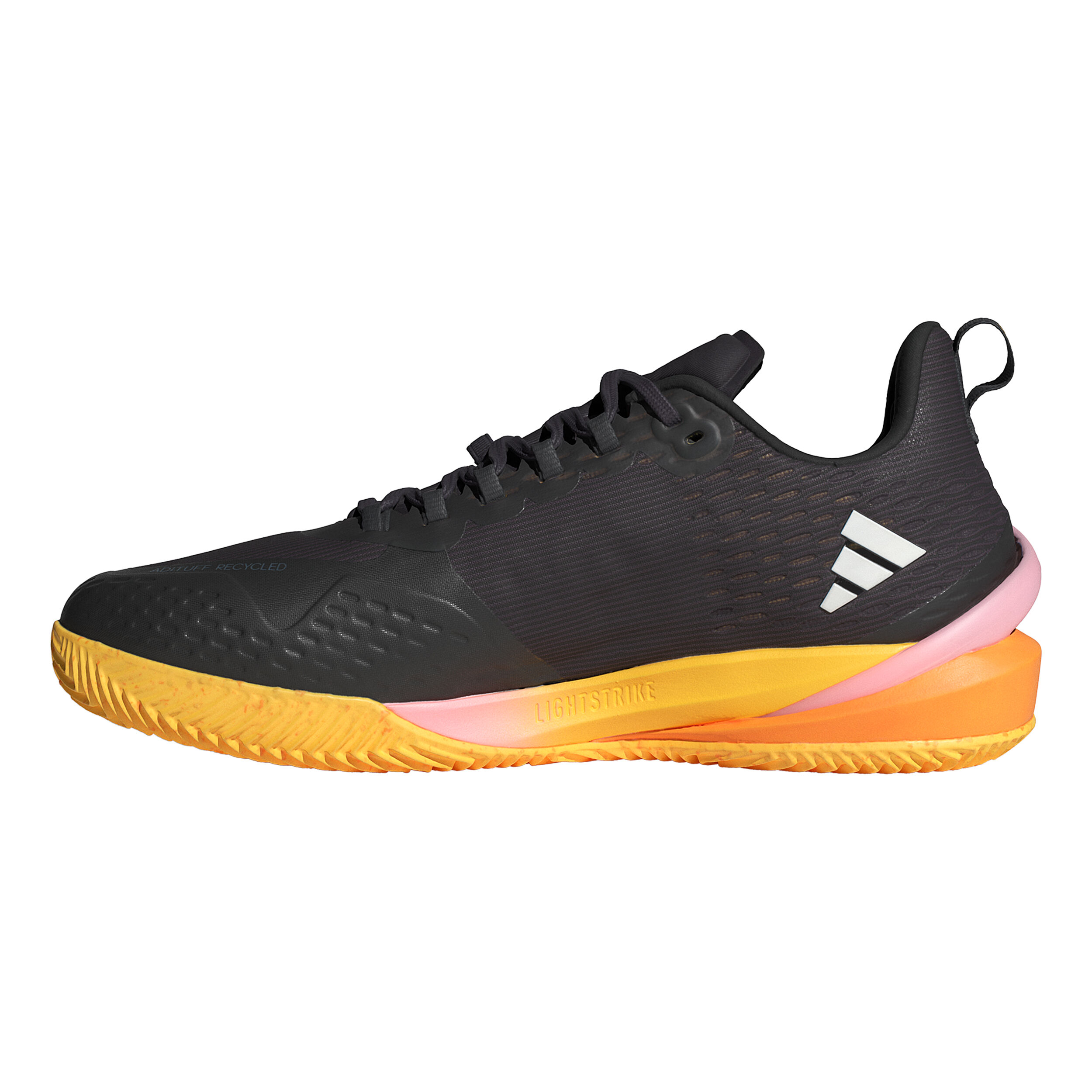 Adizero Cybersonic Sandplatzschuh Herren - Schwarz, Orange