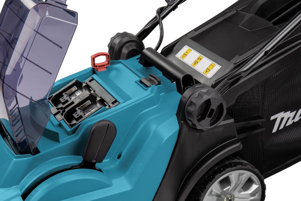 Makita DLM382CM2 Accu-grasmaaier 38 cm 2 x 18 V 4,0 Ah Li-Ion