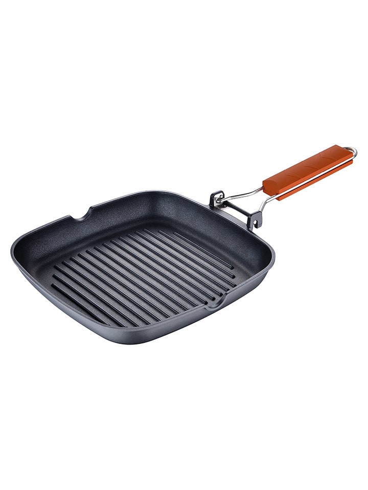 Benetton Grillpfanne in Schwarz/ Hellbraun - (L)24 x (B)24 cm günstig kaufen onesize
