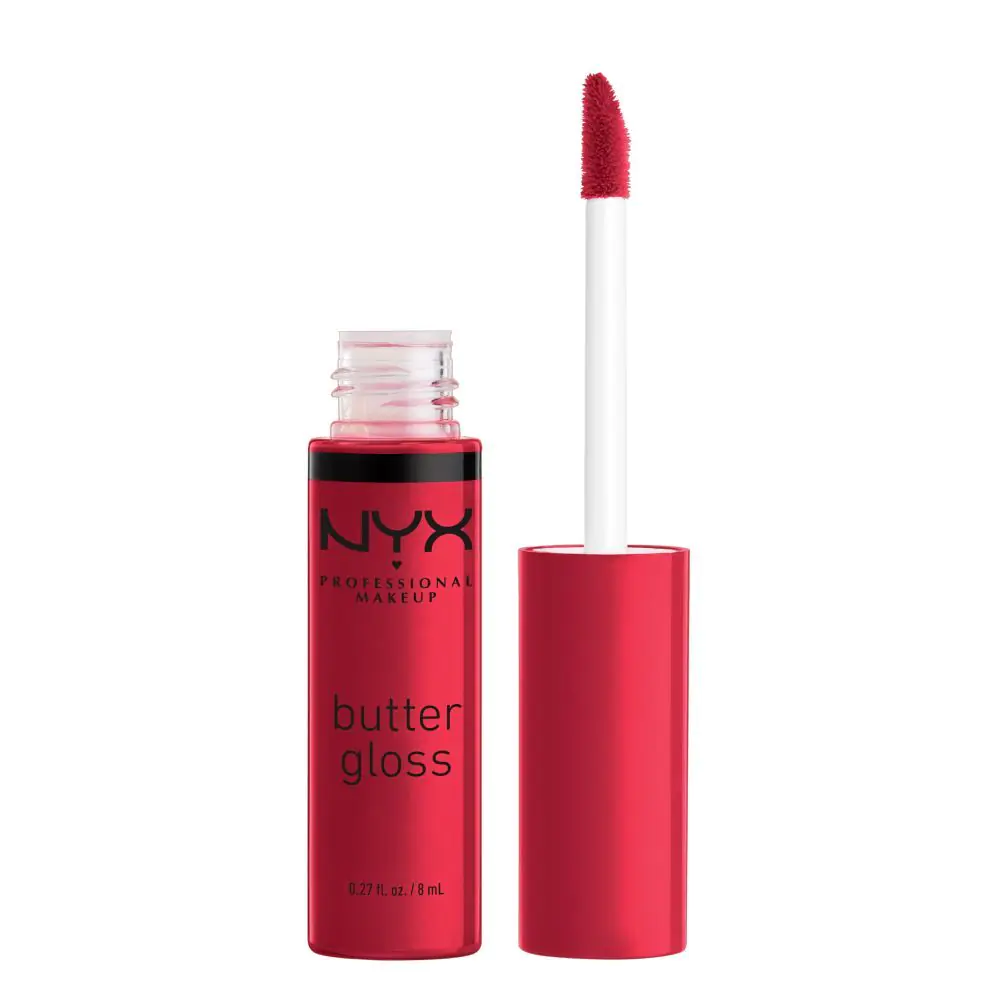 NYX Butter Gloss сјај за усне са црвеним сомотом