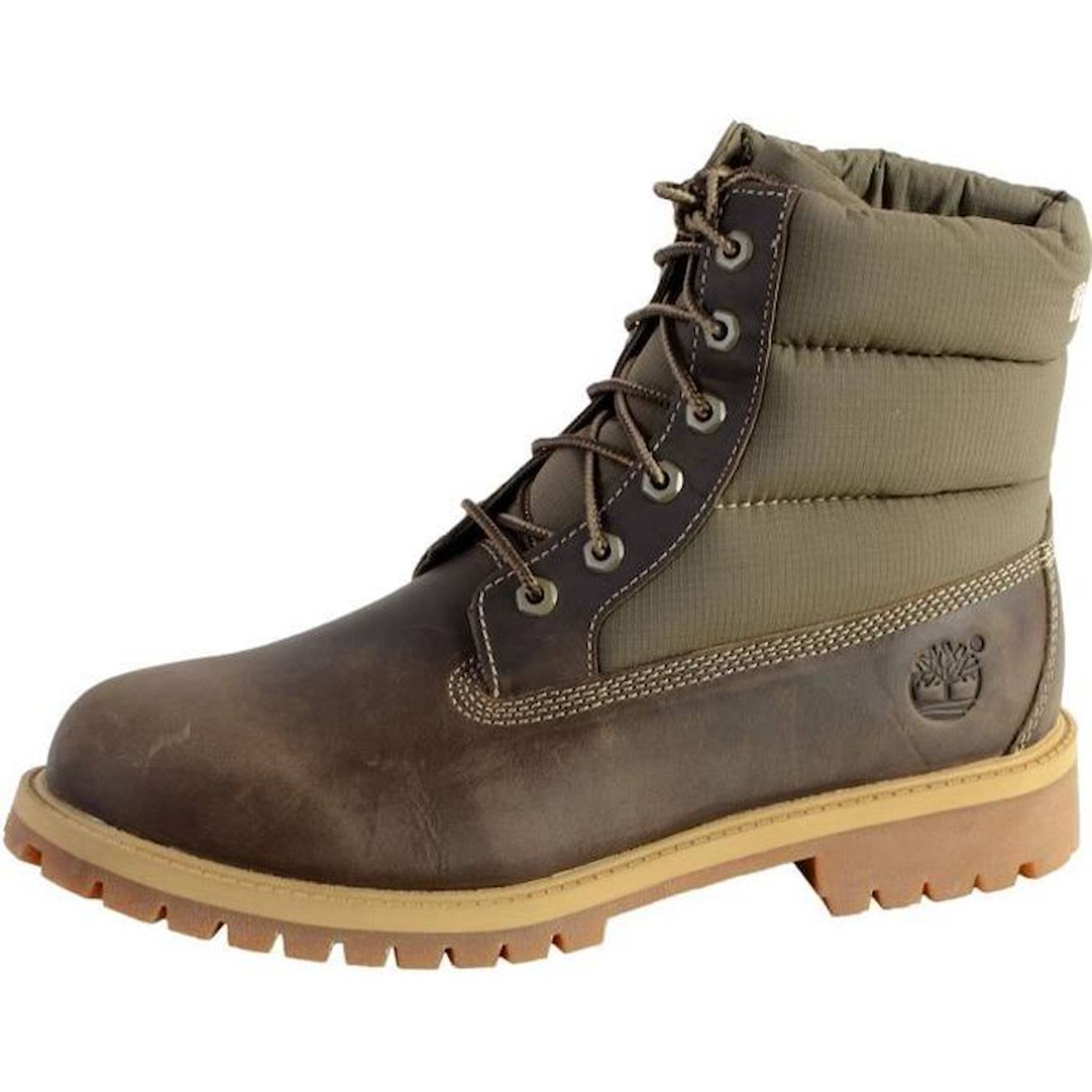 Boot Timberland Petits Prem 6 IN Quilt marron