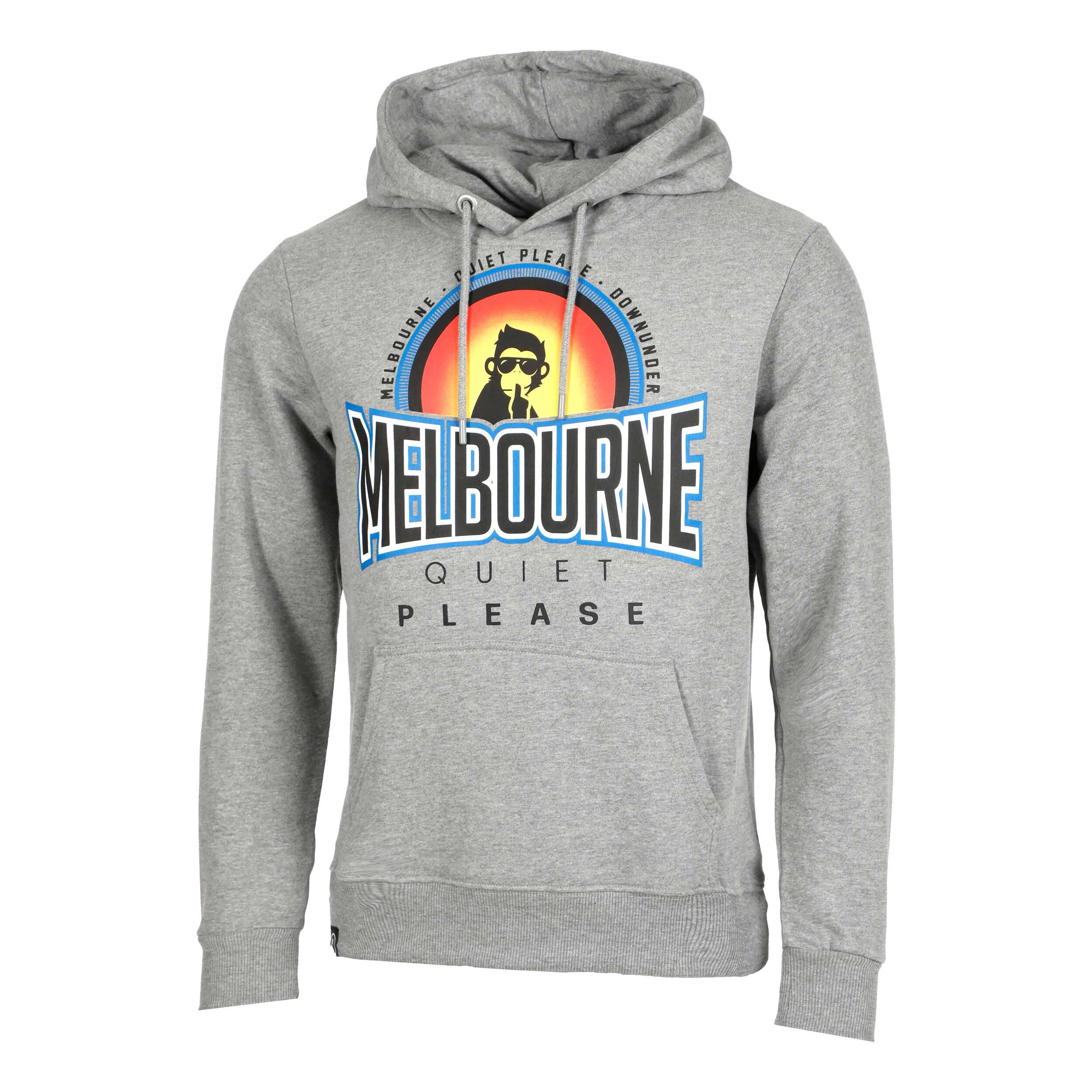 Melbourne Sunrise Hoody Herren - Grau, Mehrfarbig