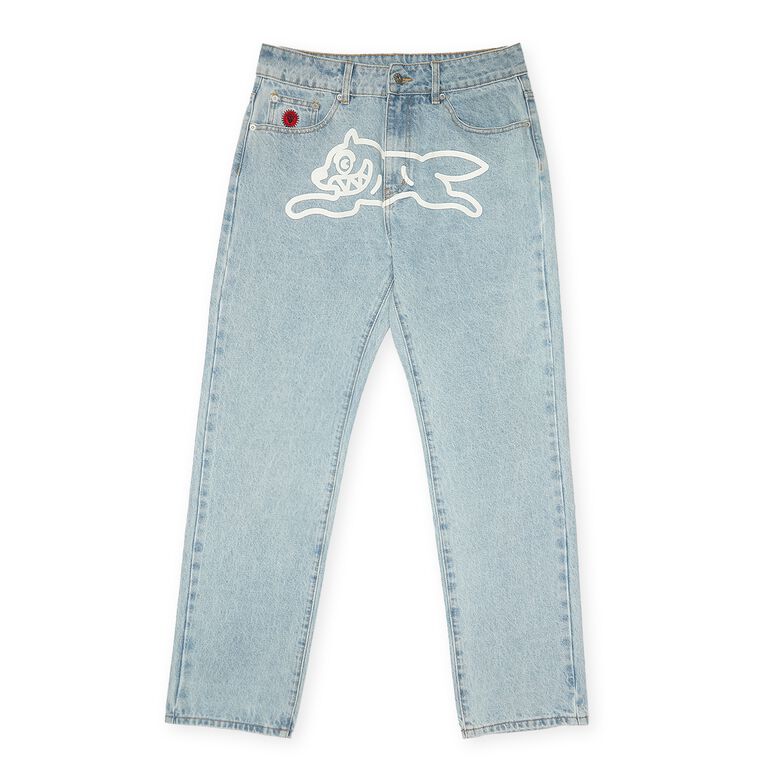 ICECREAM Running Dog Denim Pant heavy wash blue