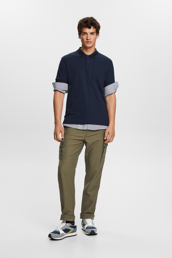 Poloshirt aus Baumwoll-Piqué