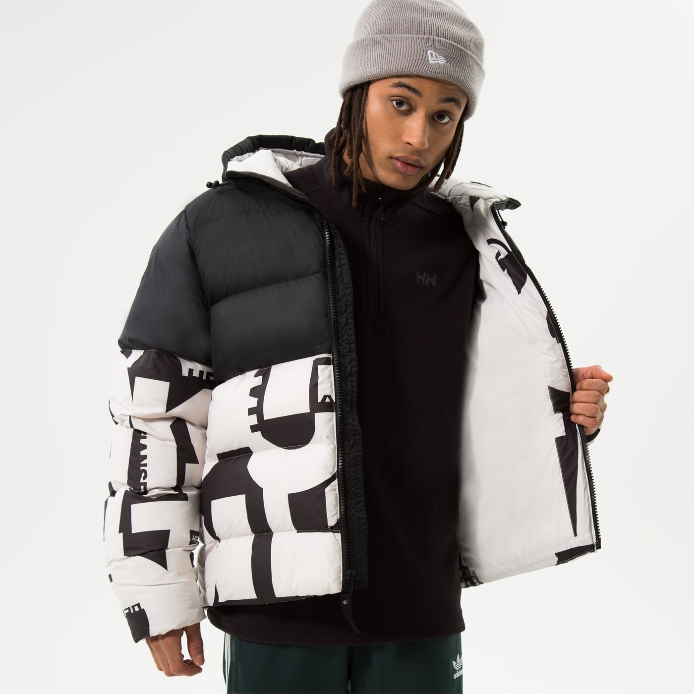 HELLY HANSEN JACKE WINTER ACTIVE PUFFY JACKET Schwarz