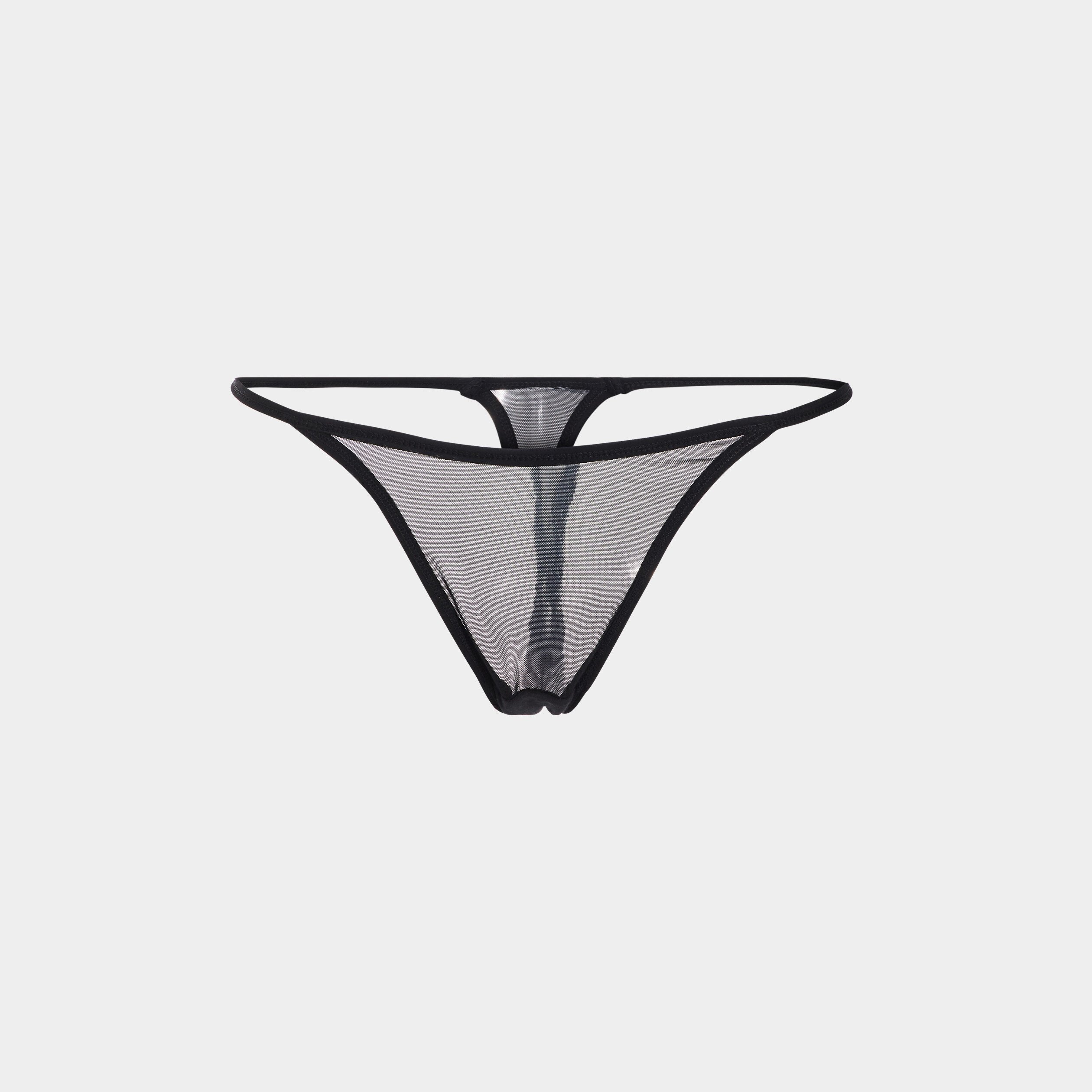 String en mesh noir femme | La Halle