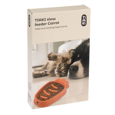 TIAKI Anti-Schling-Napf Karotte