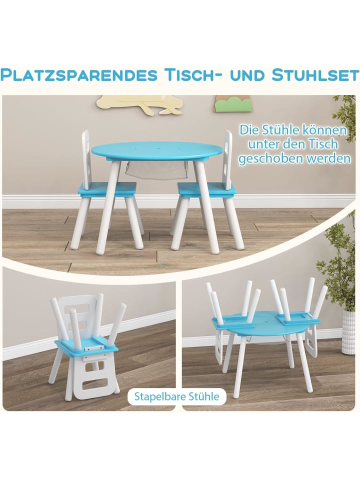 COSTWAY Sitzgruppe 3 tlg. Set in Grün günstig kaufen onesize