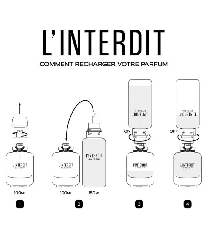 L'INTERDIT Eau de Parfum Rechargeable