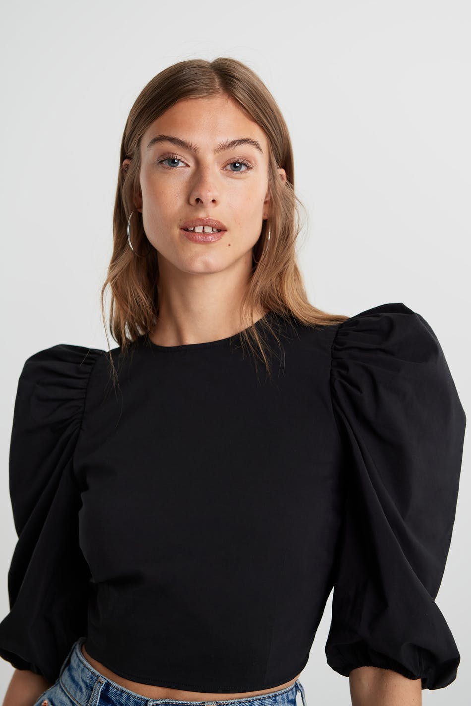 Ida open back top