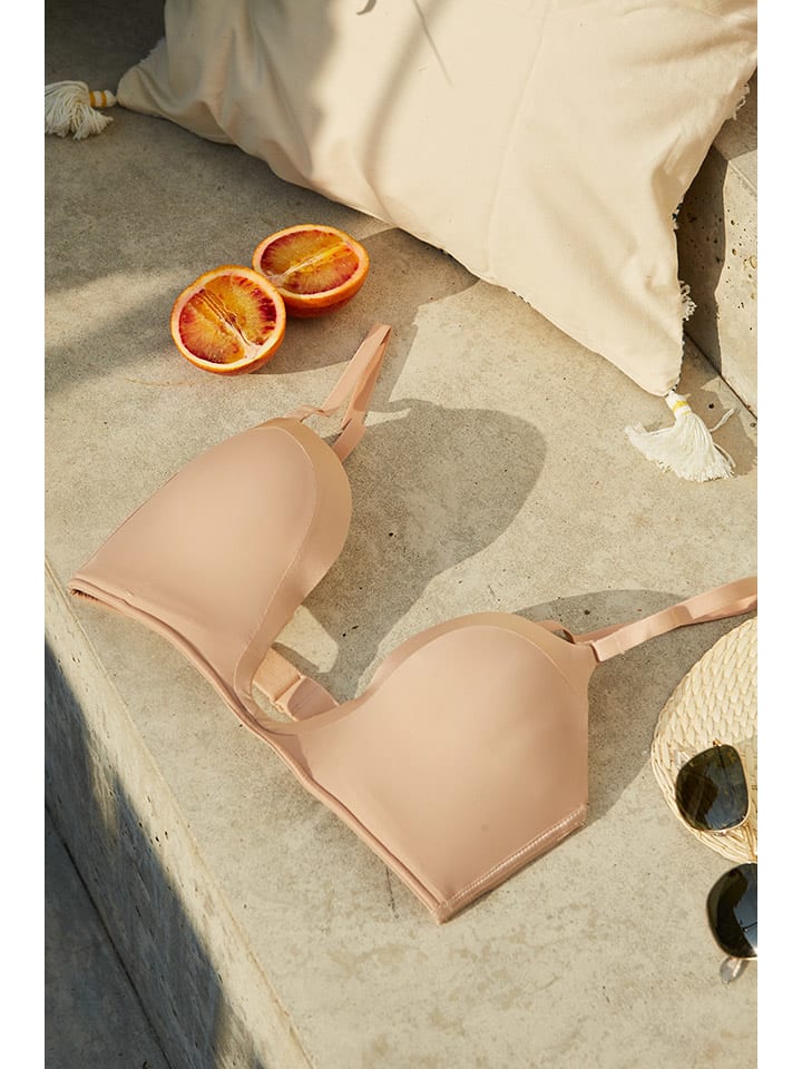 Wonderbra Push-up-BH in Beige günstig kaufen