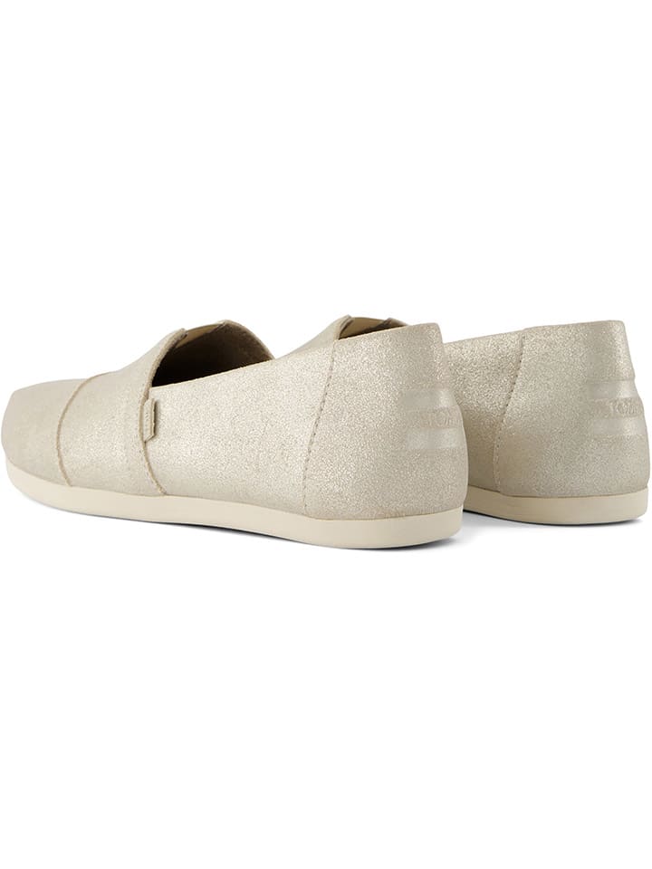 TOMS Slipper in Silber günstig kaufen
