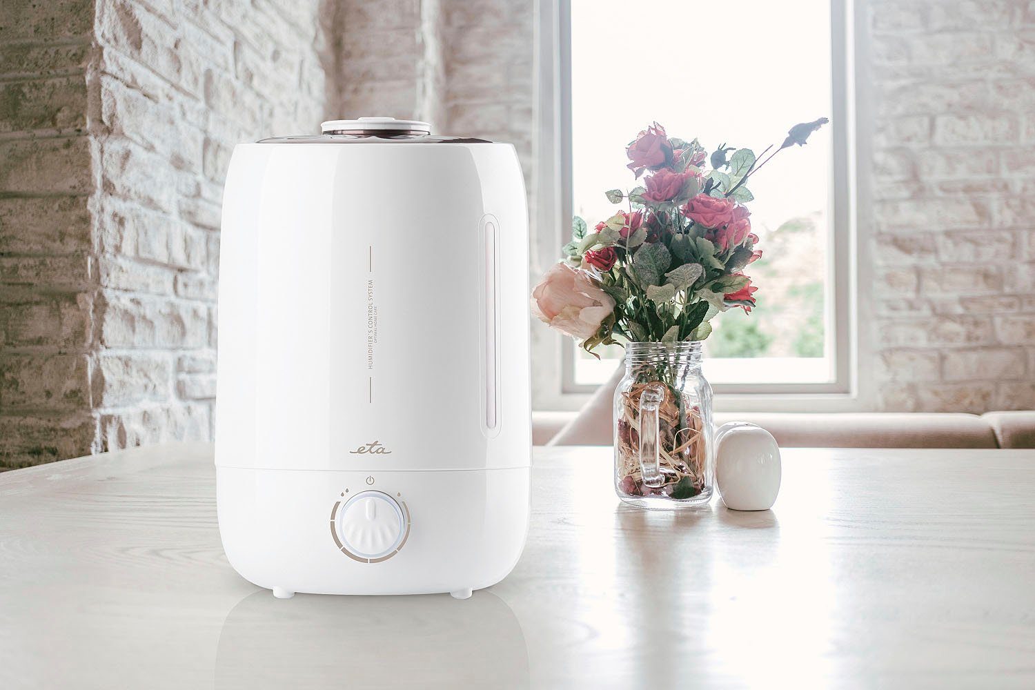 eta Luftbefeuchter Airco, 5 l Wassertank, Ultraschall-Technologie