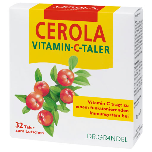 CEROLA Vitamin C Taler Grandel  32 St