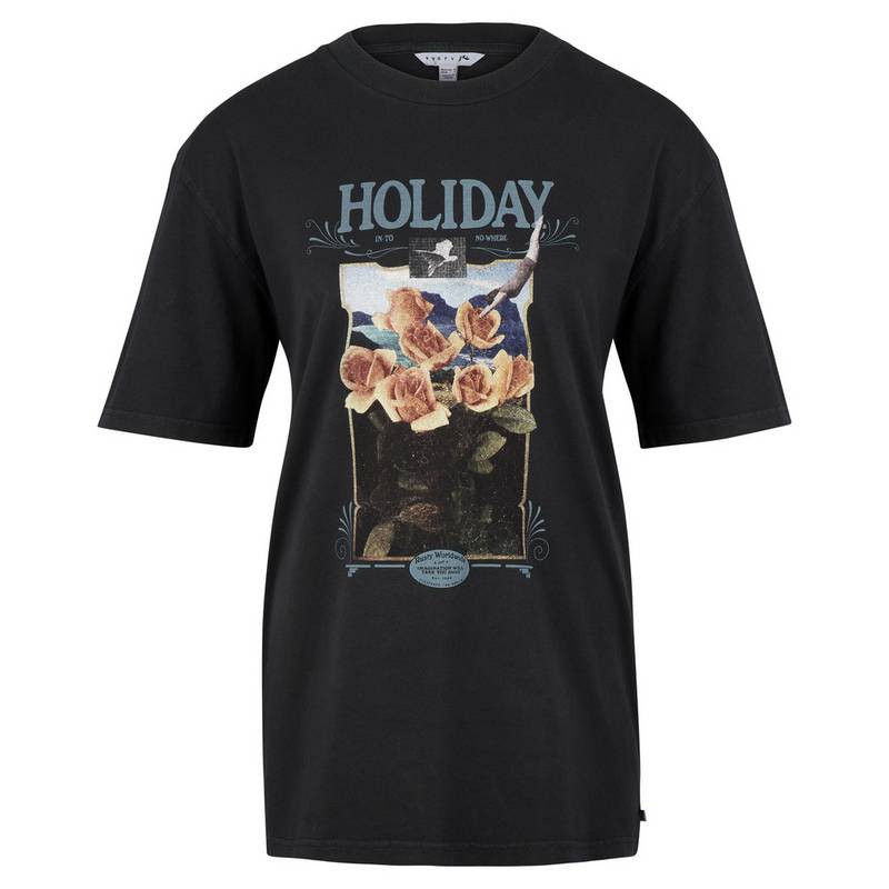 RUSTY DREAM HOLIDAY BOYFRIEND FIT TEE T-Shirt Damen