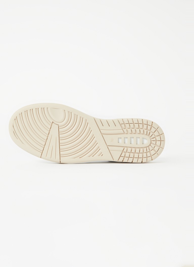 Pantofi din piele Claudie Pierlot cu detalii ante