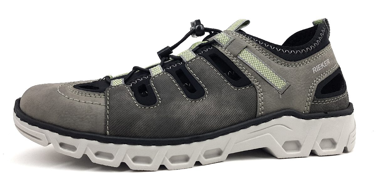 Rieker Bulcina 14508-40 Grau schwarz