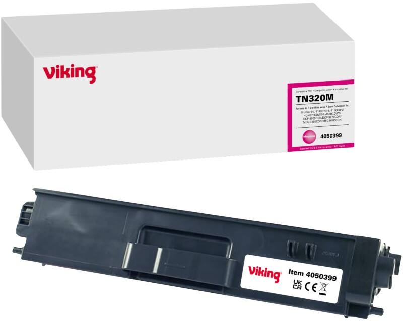 Viking TN-320M Kompatibel Brother Tonerkartusche Magenta