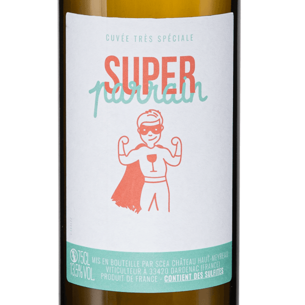 Super Parrain - AOP Bordeaux Blanc Château Haut Meyreau 2022