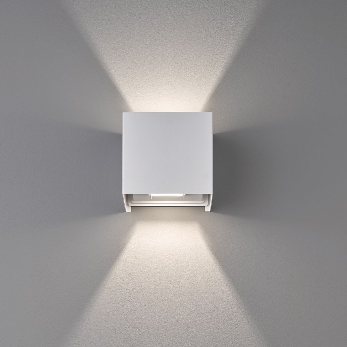 Fischer & Honsel LED Wandleuchte Wall Weiß 10 cm