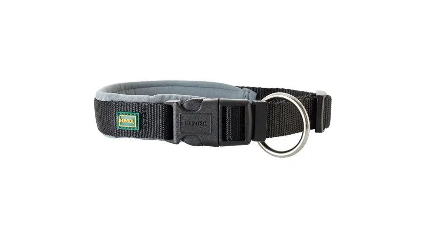 Hunter Halsband Neopren Schwarz/Grau