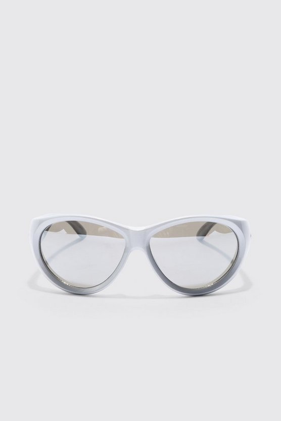 Verspiegelte Racer-Sonnenbrille