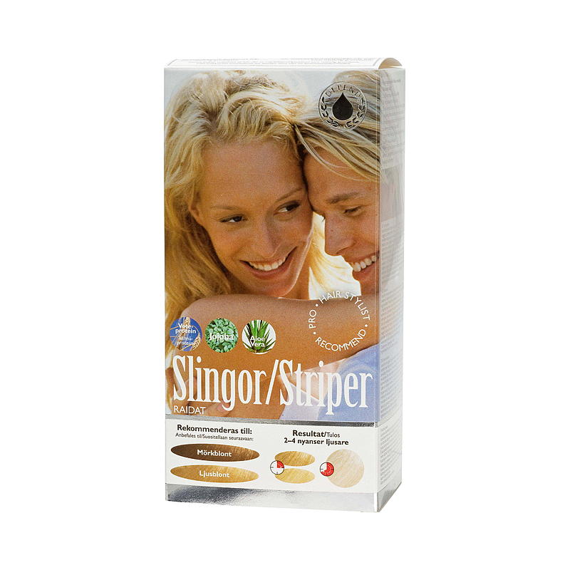 Depend Depend striping Mørkeblond-lyseblond