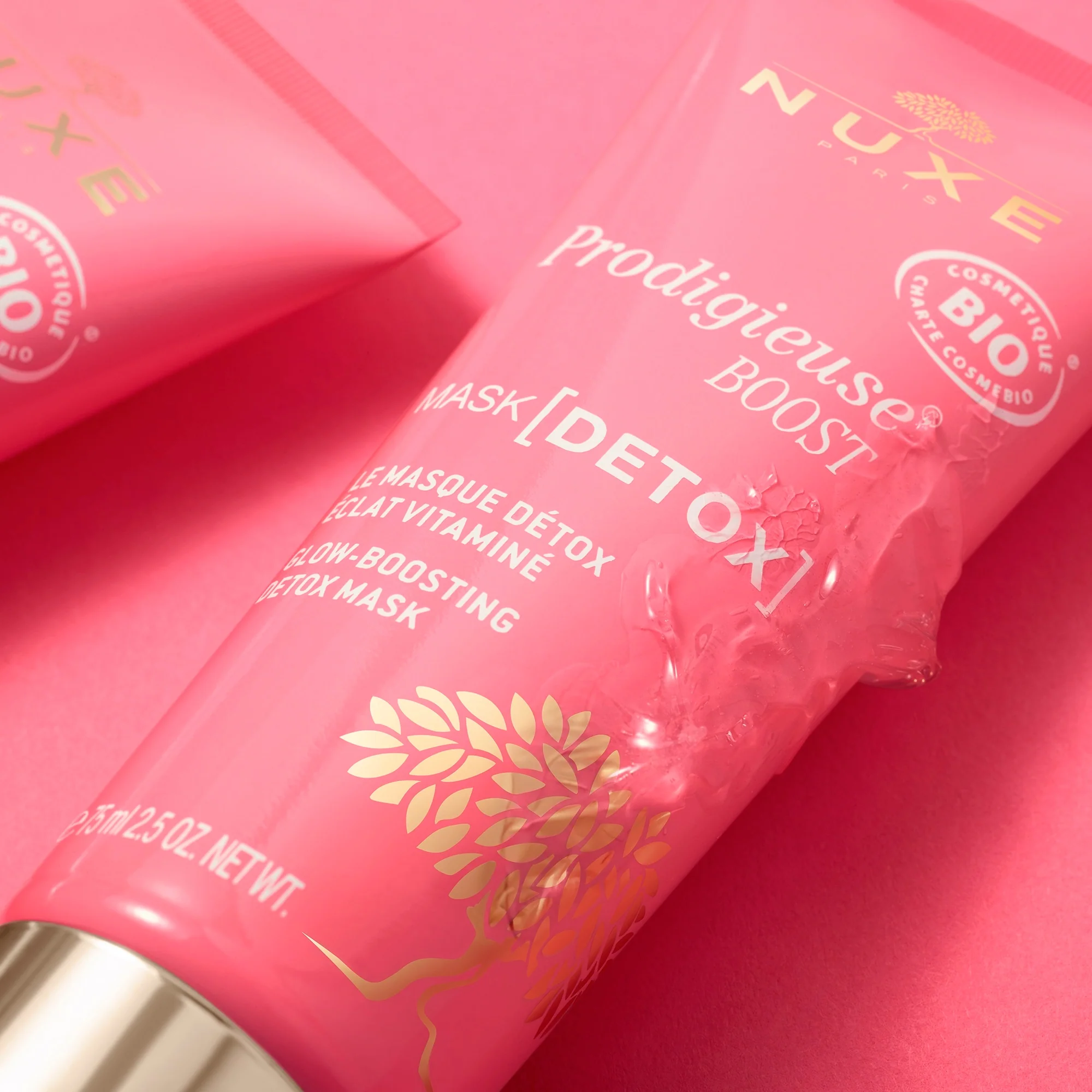 Mascarilla iluminadora detox Creme Prodigieuse Boost - Mascarilla facial iluminadora, tratamiento detoxificante