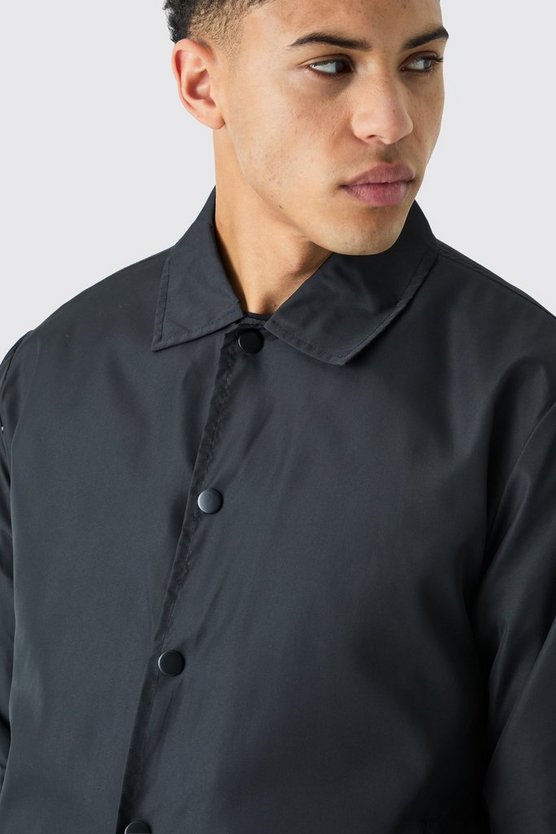 Coach-Jacke mit Kragen