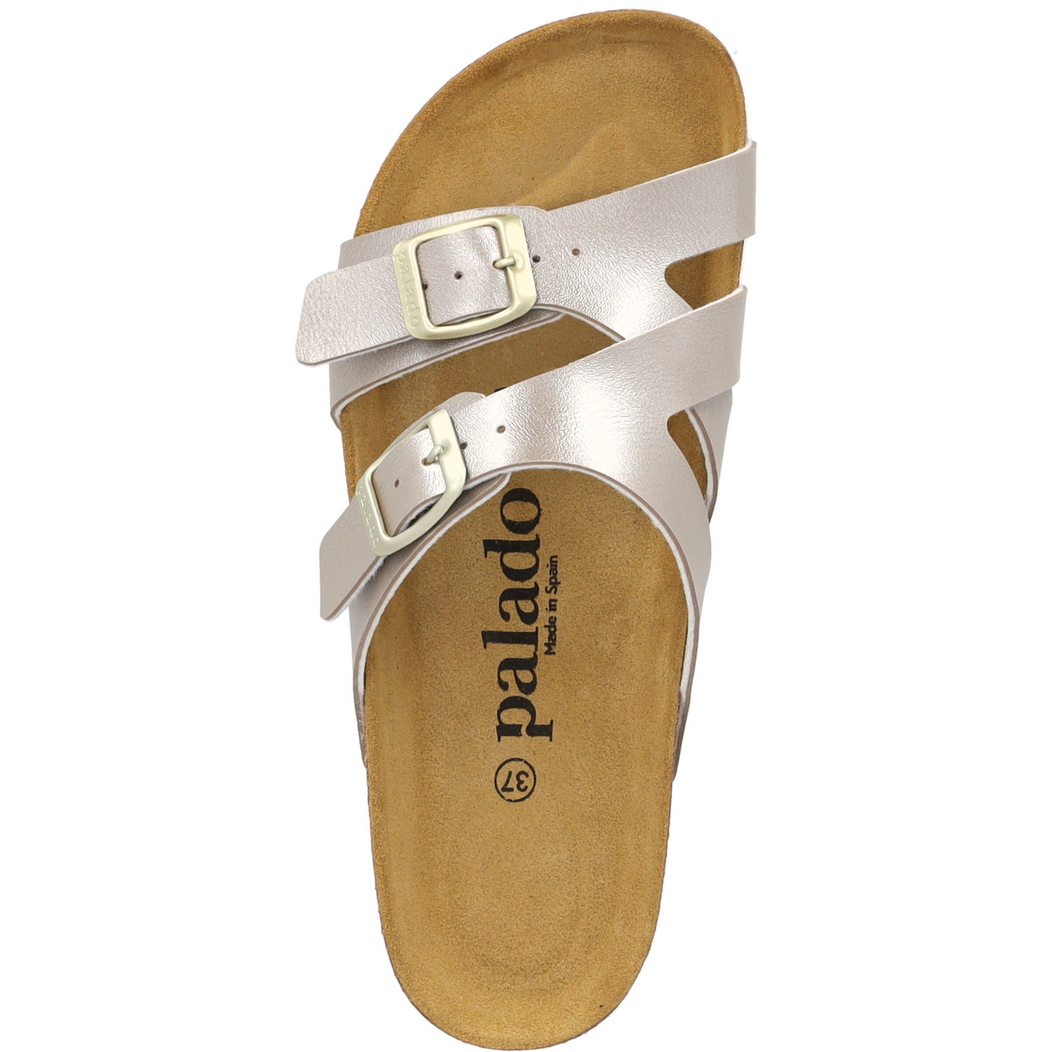 Palado Arrila, Pantoletten, Damen, Beige Metallic