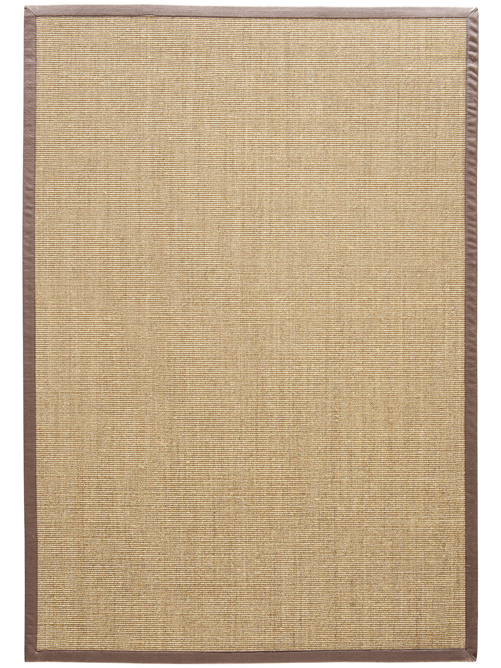 Aruba Colour Sisal-Teppich, Kiesel