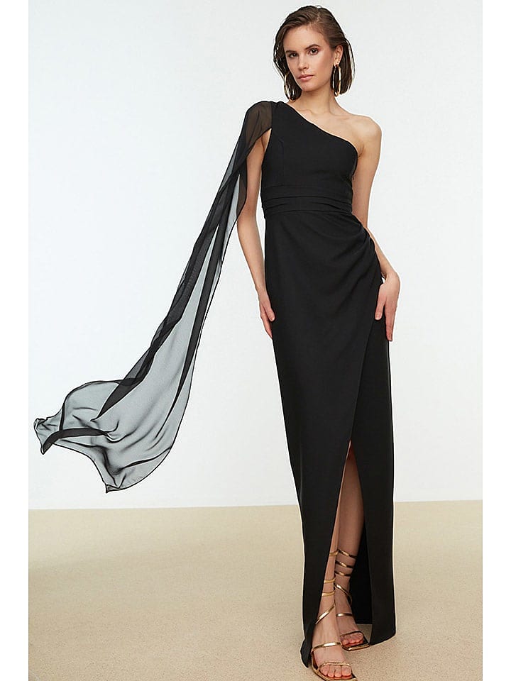 trendyol Kleid in Schwarz günstig kaufen 40
