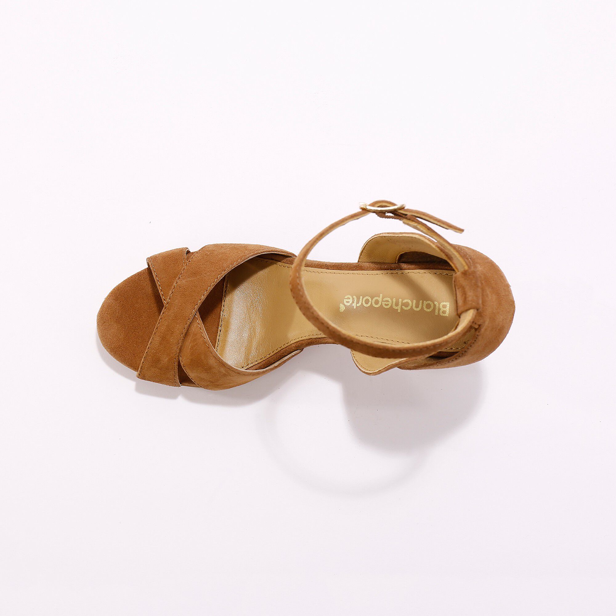 Sandales cuir à talon