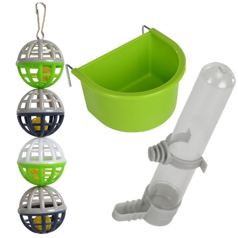 AniOne Käfigzubehör AniOne Vogelzubehör-Set
