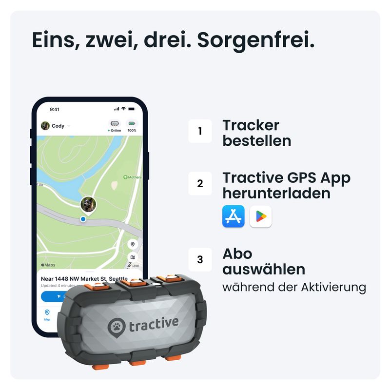 Tractive XL GPS Tracker für Hunde Adventure Edition