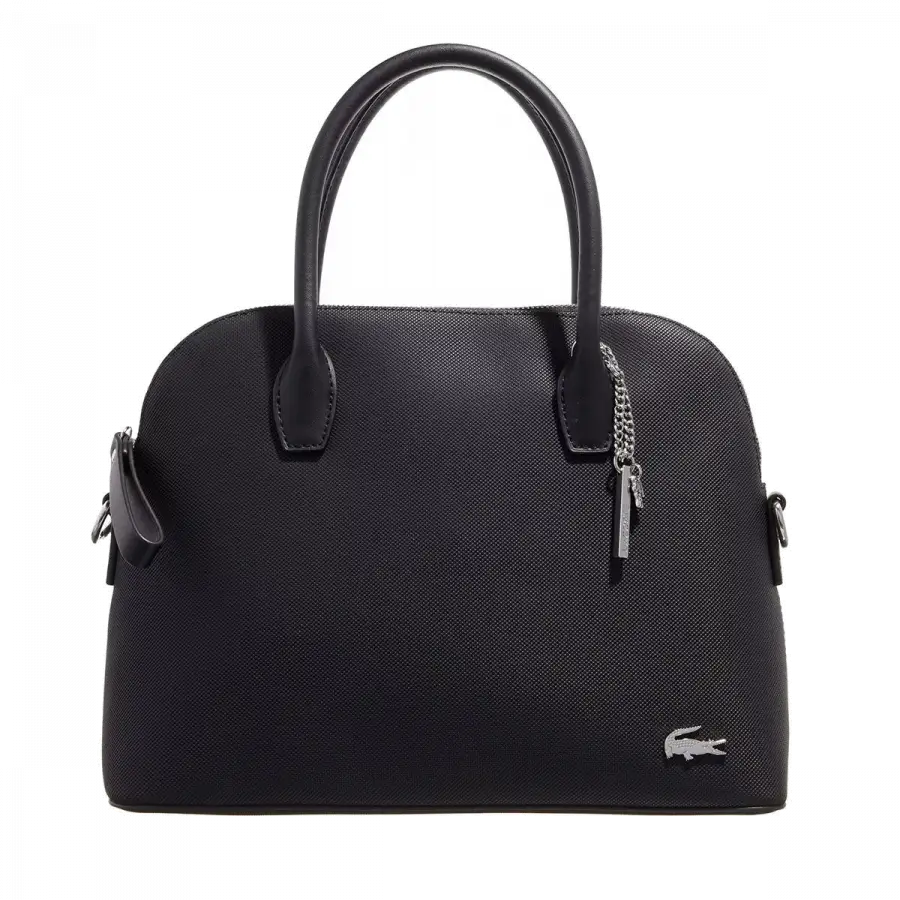Lacoste - Lacoste Handle Bags Kunstleder Black - schwarz