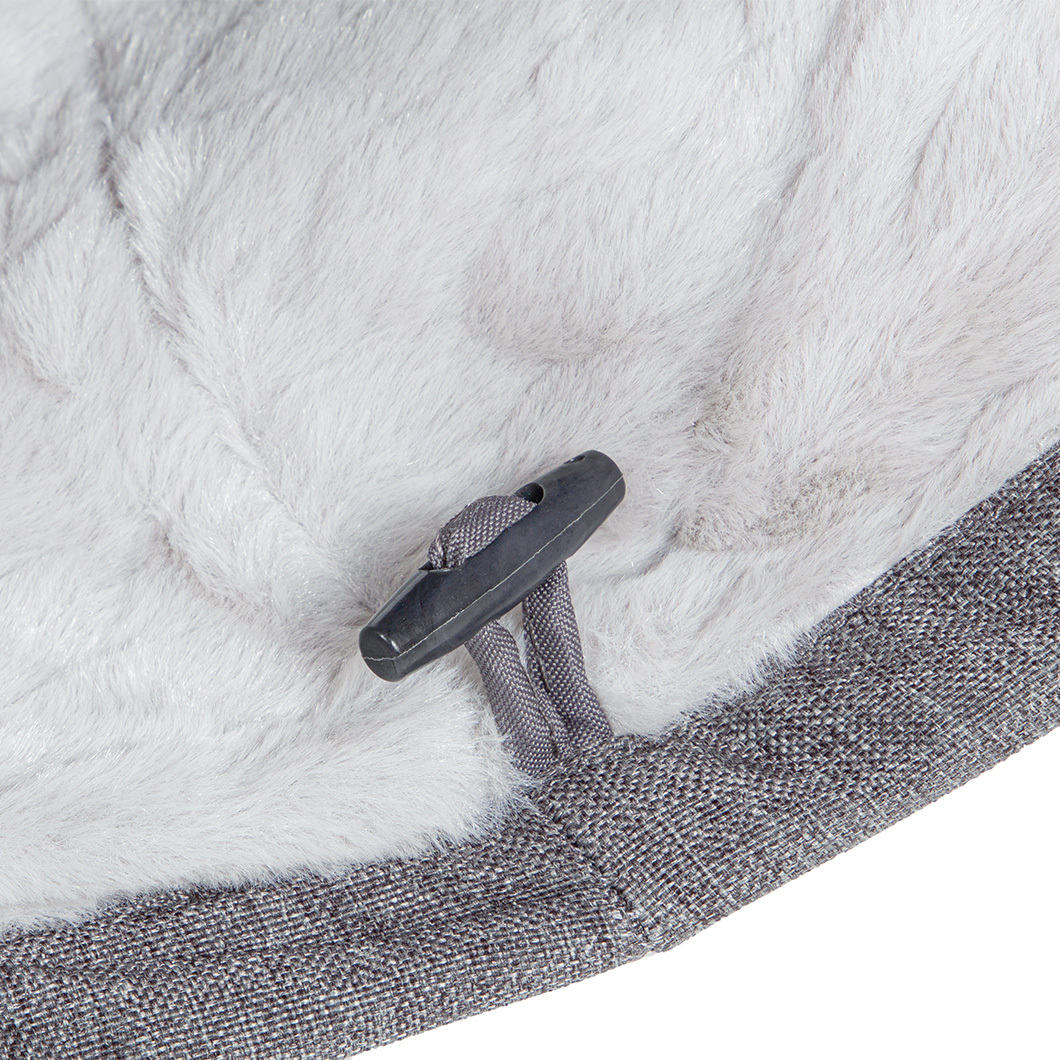 Canadian Cat Company Katzentunnel Canadian Cat Company Katzentunnel mit Kuschelfell grau