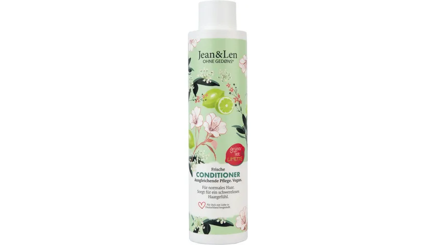 Jean&Len Spülung Grüner Tee & Limette 300 ml