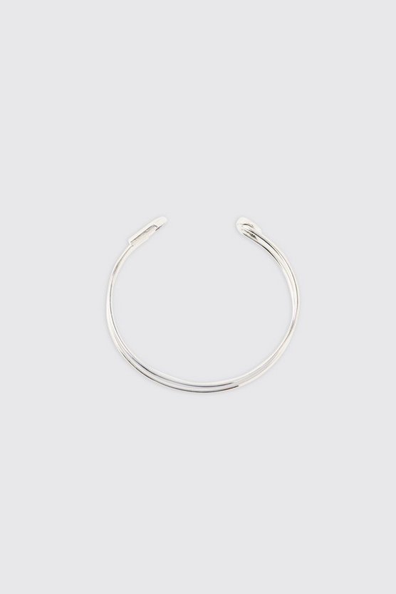 Silbernes Armband mit Sicherheitsnadel