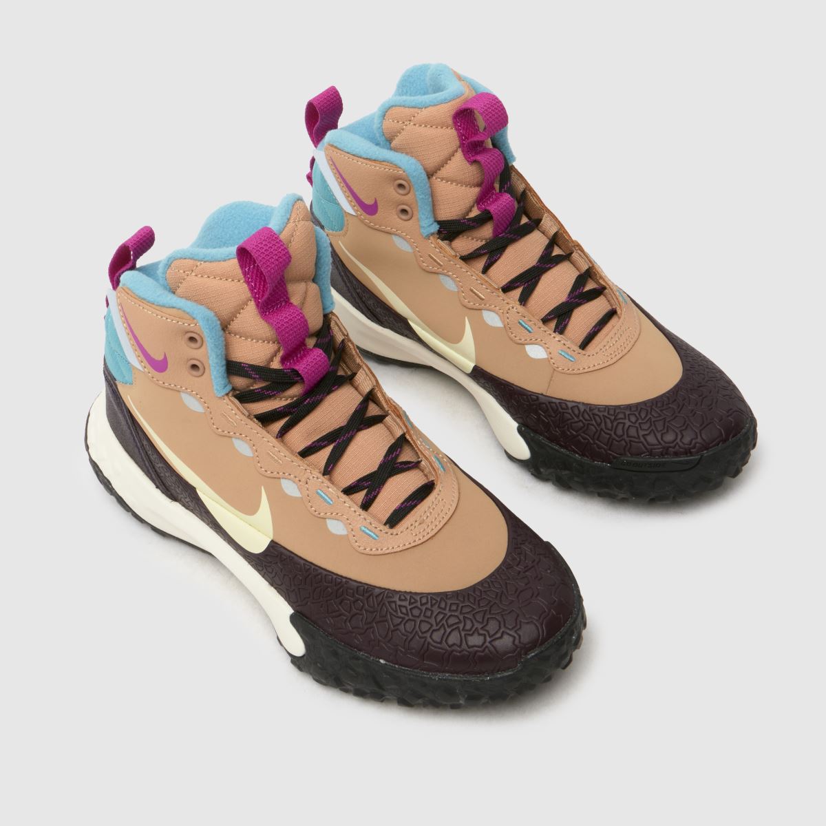 Nike Terrascout Lány Utcai Cipő Barna/Fekete