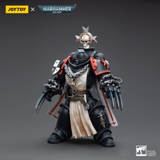 Warhammer 40k Actionfigur 1/18 Black Templars Primaris Sword Brethren Alberic 12 cm