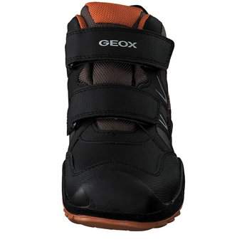 Geox Savage Boy Klett Boots in schwarz