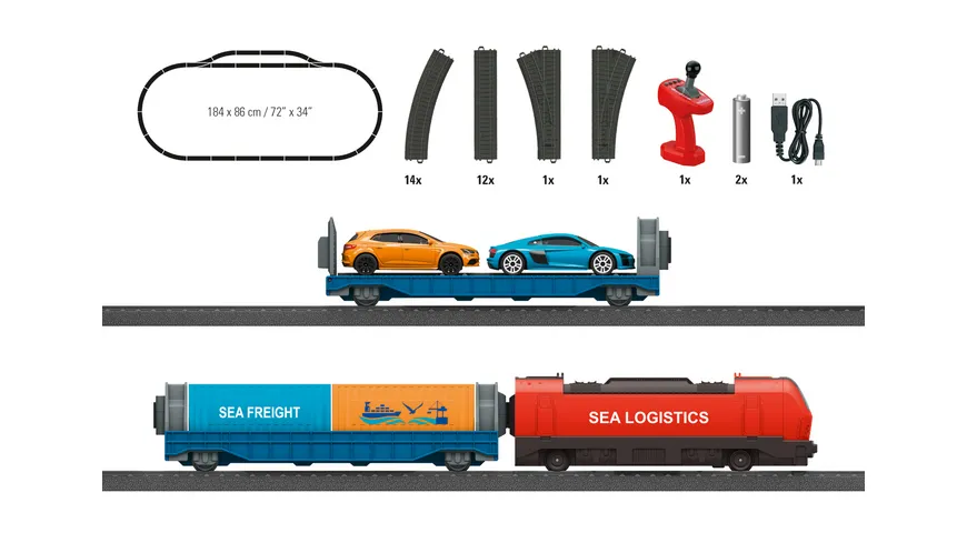 Märklin 29342 - Märklin my world - Startpackung Hafenlogistik