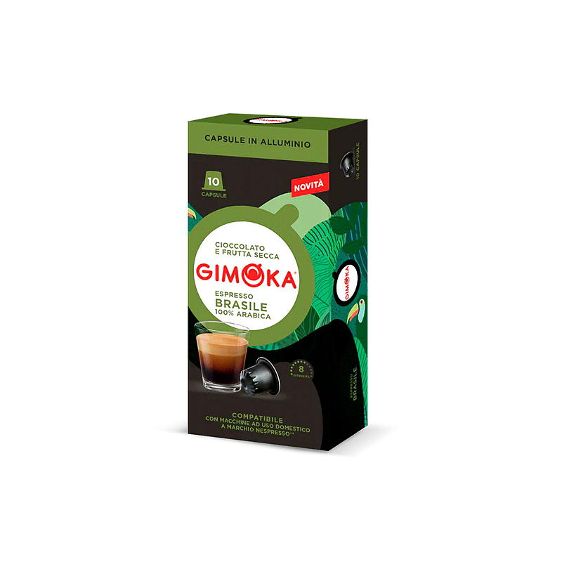 Gimoka Kaffekapsler 10-pk Gimoka Brasile