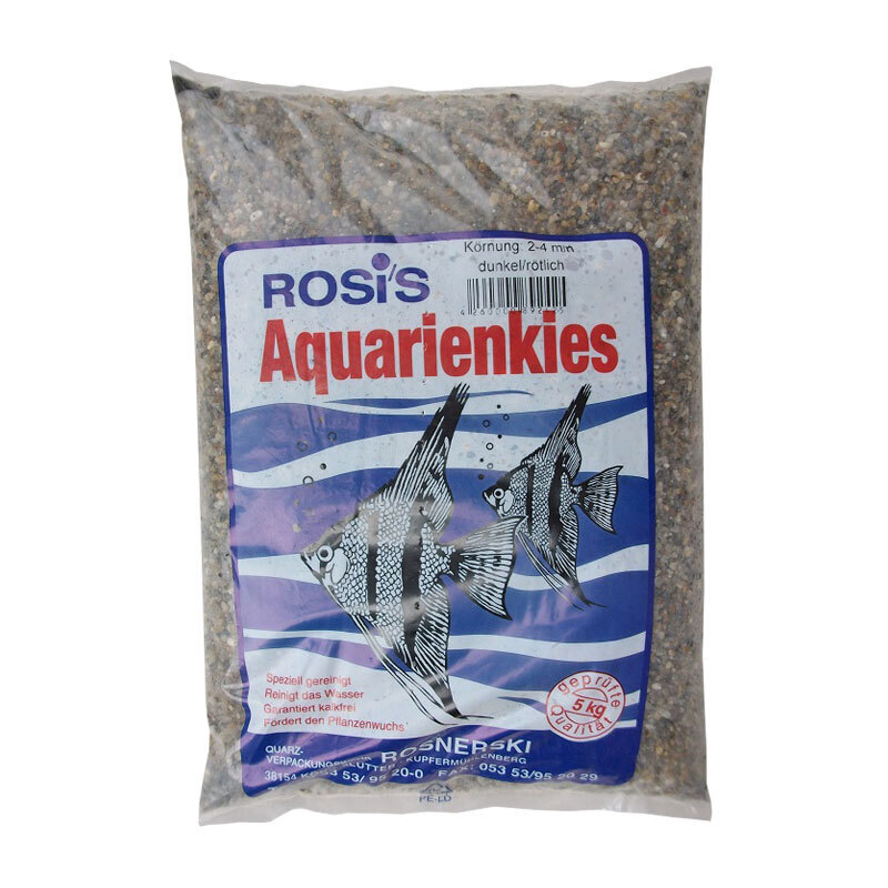 Rosi's Bodengrund Rosi's Rosnerski Aquarienkies 2-4mm 5kg rot