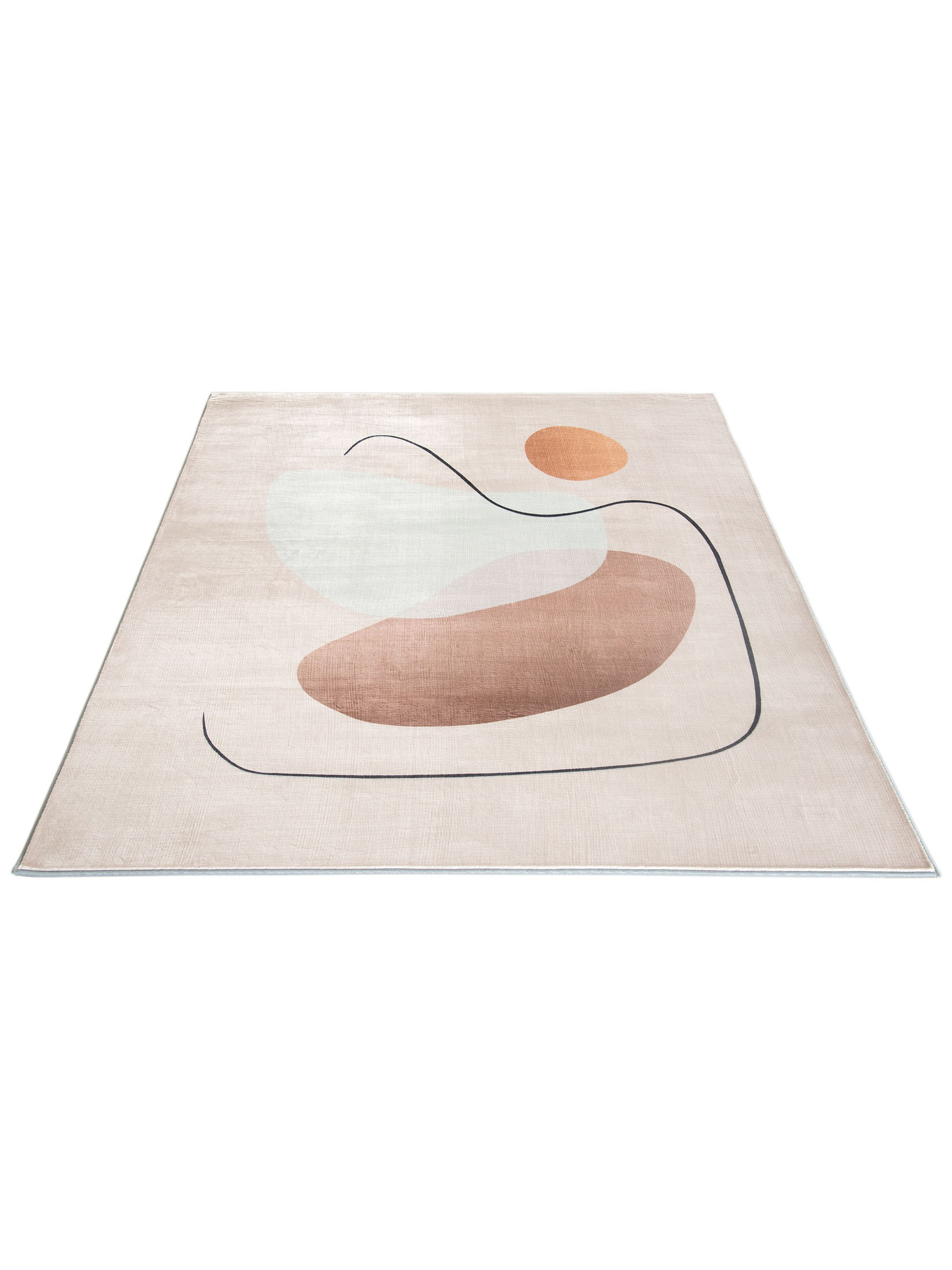 Savenay Moderner Teppich, Toffee