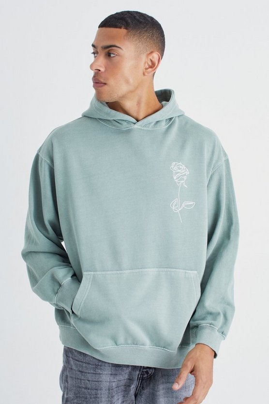 Oversize Hoodie mit Print