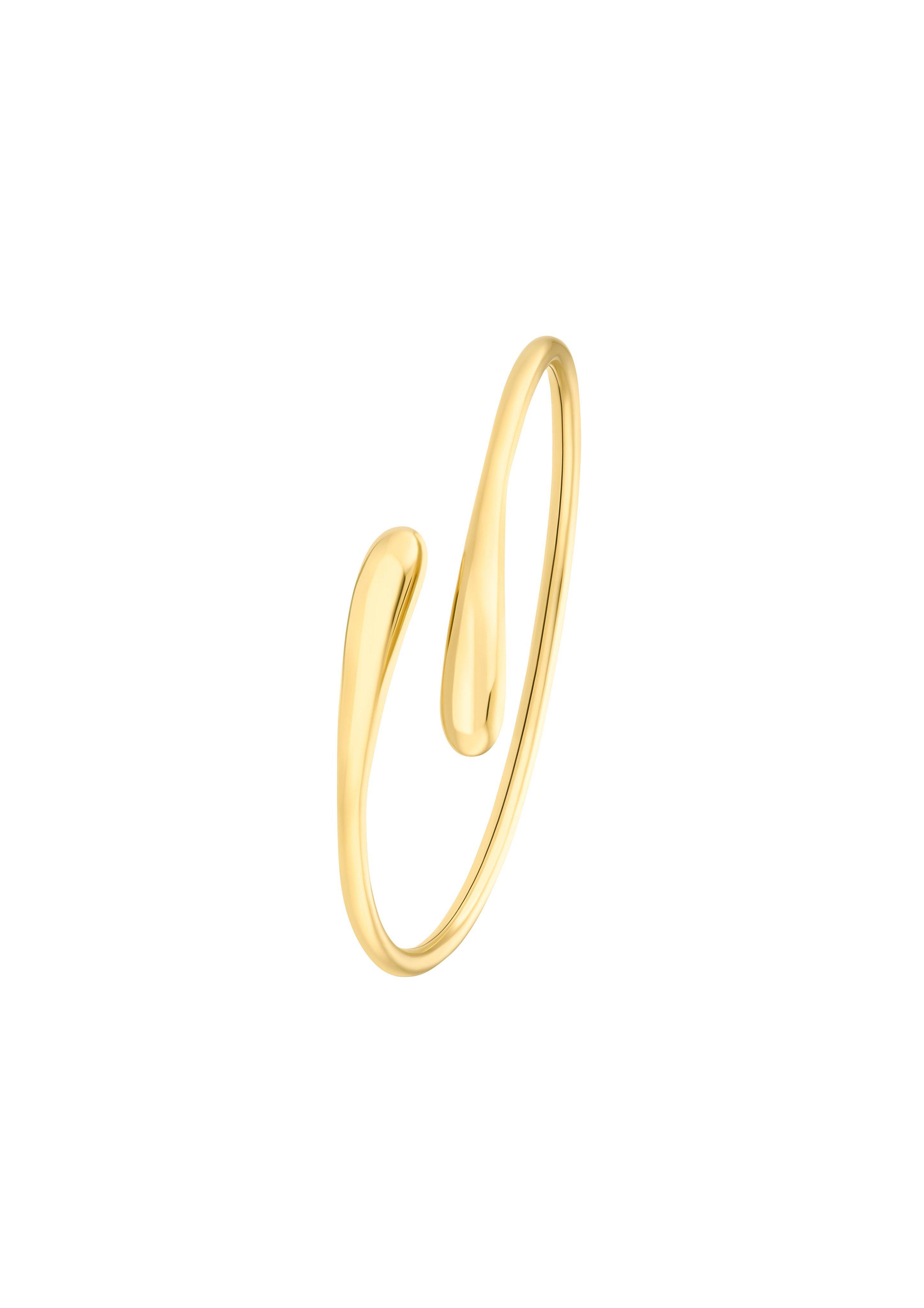 Edelstahlarmreif in Waterdrop-Optik  6007963-19B0