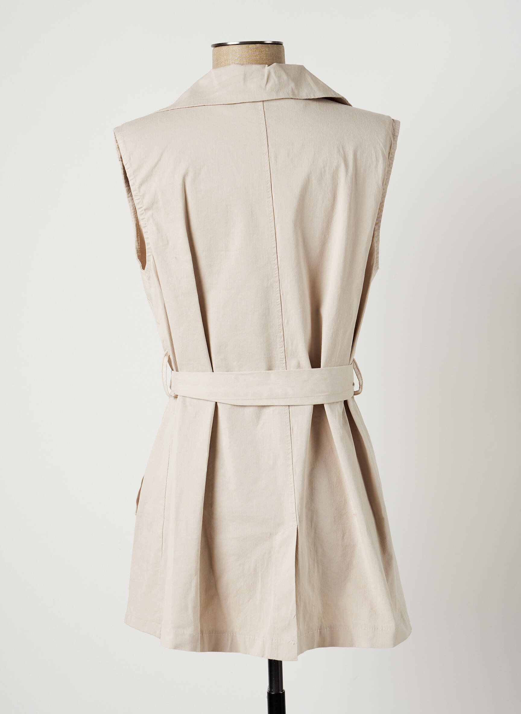 Dona Lisa Tuniquesansmanche Femme couleur beige