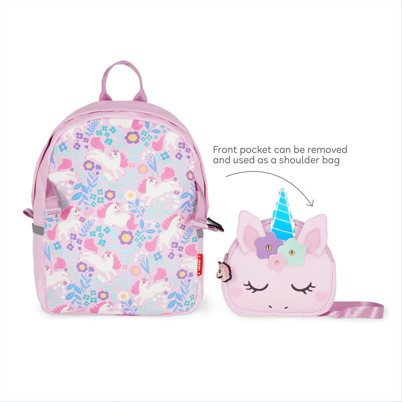 Mochila com bolsinha removível - Que fofa!
